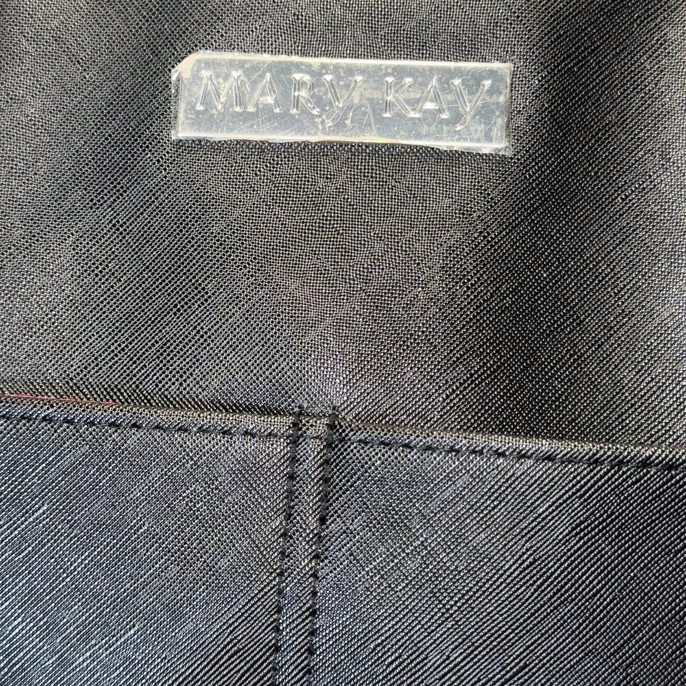 MARY KAY TRAVEL TOTE LARGE‎ BLACK PURSE STARTER KIT CONSULTANT BAG/CASE